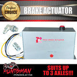 Raso Caravan Boat Trailer Electric Over Hydraulic Actuator. 1600 PSI. Up to 3 Axles.  3yr Warranty
