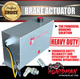 Raso Caravan Boat Trailer Electric Over Hydraulic Actuator. 1600 PSI. Up to 3 Axles.  3yr Warranty