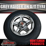 14"  Ford Pattern Boat Trailer Caravan Gunmetal Raider Mag Wheel & 195R14C Tyre