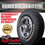 15" 6 Stud Gunmetal Raider Caravan Trailer Alloy Rim & 195R15C LT RA1100 AT TYRE