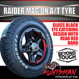 15" 6 Stud Raider Caravan Trailer Alloy Wheel Rim & 195R15C LT RA1100 AT TYRE