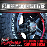 15" 6 Stud Raider Caravan Trailer Alloy Wheel Rim & 195R15C LT RA1100 AT TYRE