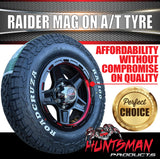 15" 6 Stud Raider Caravan Trailer Alloy Wheel Rim & 195R15C LT RA1100 AT TYRE