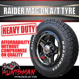 15" 6 Stud Raider Caravan Trailer Alloy Wheel Rim & 195R15C LT RA1100 AT TYRE