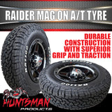 15" 6 Stud Raider Caravan Trailer Alloy Wheel Rim & 195R15C LT RA1100 AT TYRE