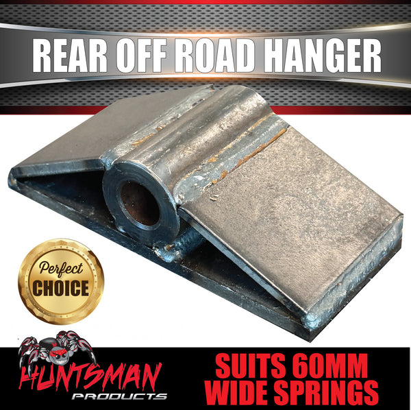 Rear Trailer Off Road Spring Hanger Suits 60mm Wide Off Road Springs & 5/8"Bolts