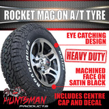 16" 6 Stud Rocket Caravan Trailer Alloy Mag Rim & 225/75R16 LT RA1100 AT TYRE
