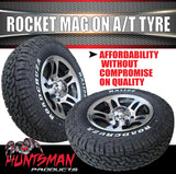 16" 6 Stud Rocket Caravan Trailer Alloy Mag Rim & 225/75R16 LT RA1100 AT TYRE
