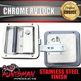 10x Stainless Steel Caravan RV Motorhome Trailer Canopy Lock. Pull Down Up Handle