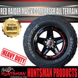 14" & 185R14 LT CF1100 Ford Stud Red Band Raider Trailer Caravan Mag Rim & All Terrain Tyre