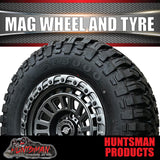 17x8 Gunmetal Sandstorm Alloy Rim 6/139.7 pcd ET0 & 37x12.5R17 Comforser Mud Tyre