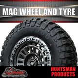 17x8 Gunmetal Sandstorm Alloy Rim 6/139.7 pcd ET0 & 265/65R17 Comforser Mud Tyre