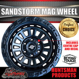 17x8 Sandstorm Mag Wheel 6/139.7 pcd +20 Offset suit Ranger Hilux Triton etc