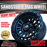 17x8 Sandstorm Mag Wheel 6/139.7 pcd +20 Offset suit Ranger Hilux Triton etc