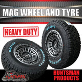 17x8 Gunmetal Sandstorm Alloy Rim 6/139.7 pcd ET0 & 35X12.5R17 Roadcruza RA1100 Tyre