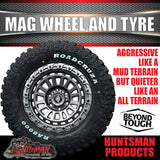 17x8 Gunmetal Sandstorm Alloy Rim 6/139.7 ET0 & 35x12.5R17 Roadcruza RA8000 Tyre