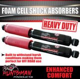 1600Kg Off Road Camper Trailer Caravan Shock & Coil Independent Suspension