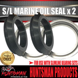 2 x Marine Oil Seal SL Slimline (Ford) for Boat Trailer Hub Disc Ford Bearings