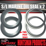 2 x Marine Oil Seal SL Slimline (Ford) for Boat Trailer Hub Disc Ford Bearings