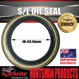 2 x Oil Seal SL (Ford) for Trailer Hub Drum Disc Ford Bearings