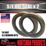 2 x Oil Seal SL (Ford) for Trailer Hub Drum Disc Ford Bearings