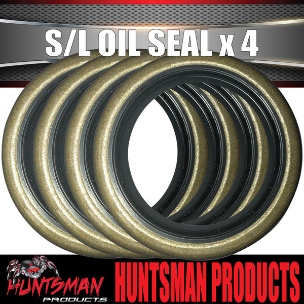 4 x Oil Seal SL (Ford) for Trailer Hub Drum Disc Ford Bearings