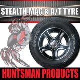 14" & 185R14 LT CF1100 HT Holden Stealth Trailer Caravan Mag Wheel Rim & All Terrain Tyre