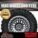 17x8 Sandstorm Gunmetal Alloy Wheel 6/139.7 pcd ET0 & 35x12.5R17 Gladiator Mud Tyre