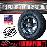 14" & 175/70R14 LT RA1100 Ford Stud Silver Band Raider Trailer Caravan Mag Rim & All Terrain Tyre