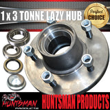 2X 3 Tonne 5 Stud LC Trailer Caravan Hubs 5/150 pcd 3000kg Bearings.  Suits Huntsman & Alko