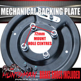 1x LHS Passenger Side 9" Mechanical Drum Trailer Backing Plate With Brake Shoes