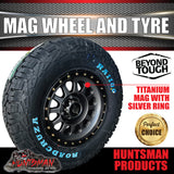 17x8.5 Imitation Beadlock Alloy Wheel 6/139.7 ET0 & 35x12.5R17 Raodcruza AT Tyre