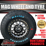 17x8.5 Imitation Beadlock Alloy Wheel 6/139.7 ET0 & 265/65R17 Raodcruza AT Tyre