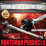 4000Kg Tandem Trailer Caravan Torsion Bar Independent Suspension Kit. 12'' Brakes
