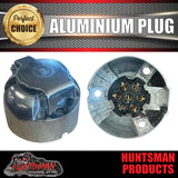 7 Pin Female Aluminium Trailer Plug.