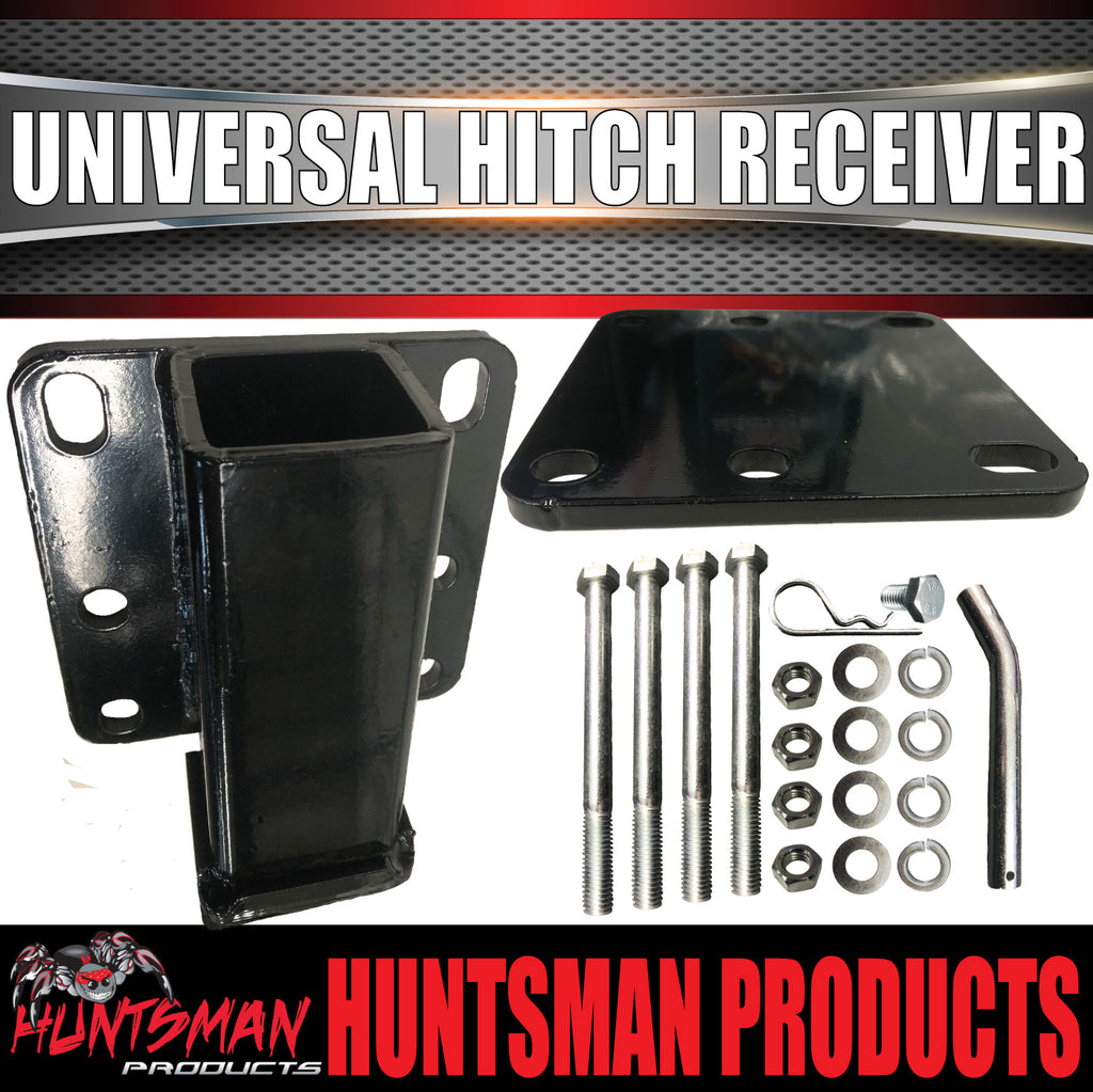 Universal Hitch Receiver Perfect For Caravans Trailers Bumpers & Bike Carriers