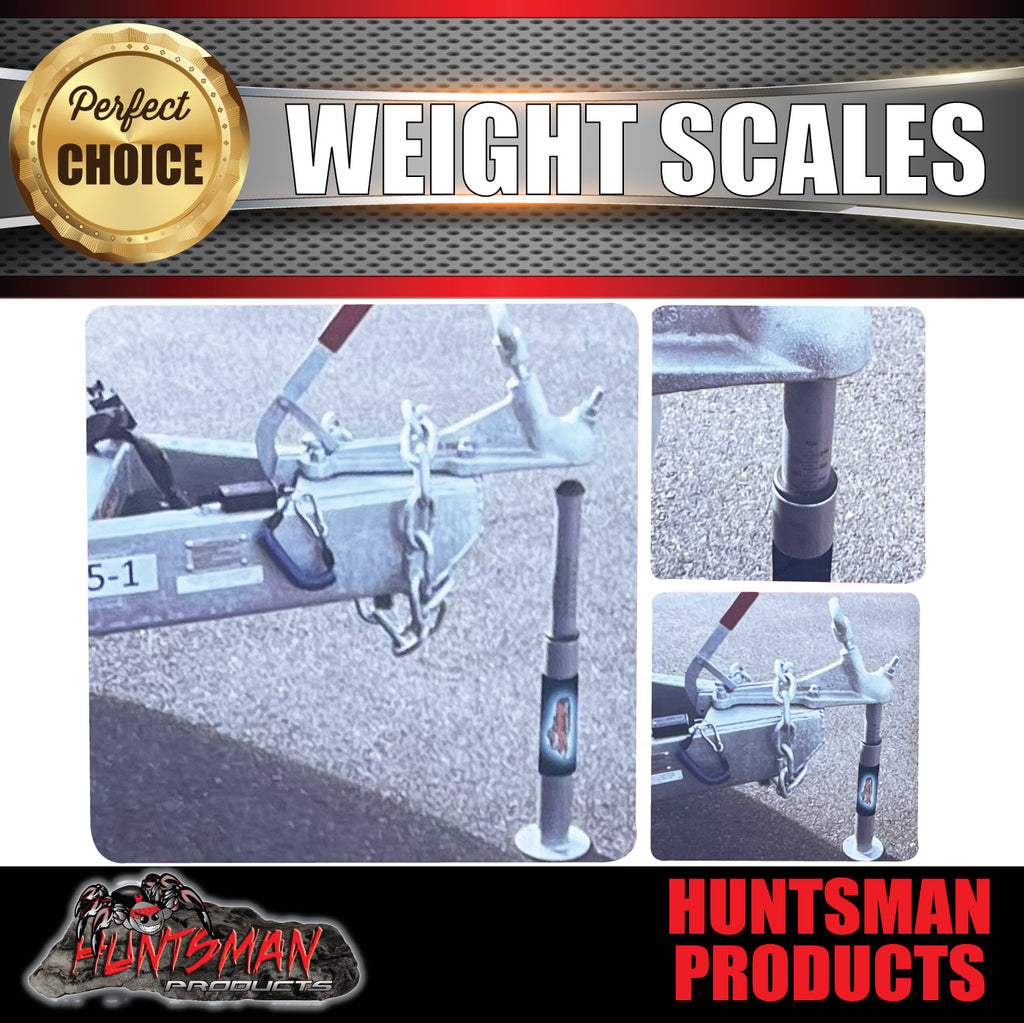 Caravan Trailer Tow Ball Weight Scales For Safe Towing. Calibrated to 350Kg