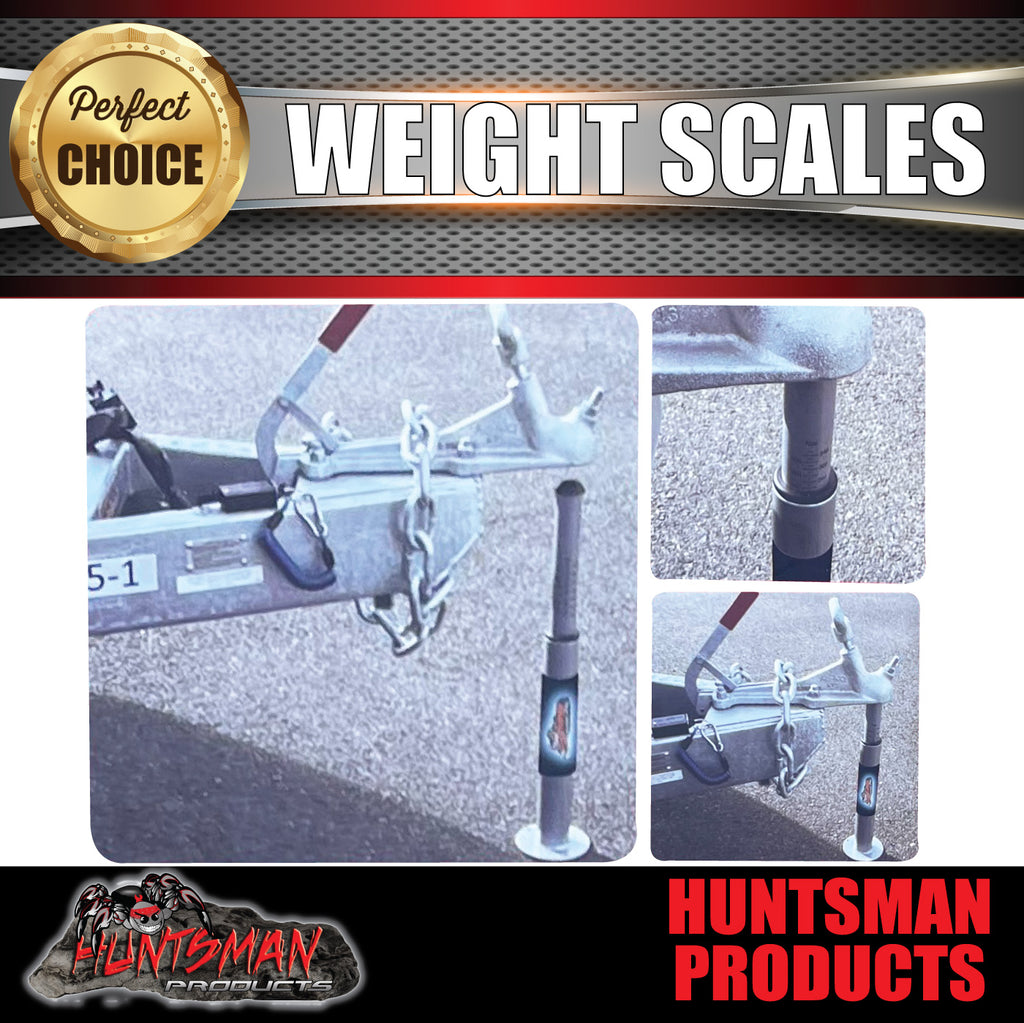 Trailer Scale Box Caravan Trailer Tow Ball Weight Scales For Safe Towing. Calibrated to ...