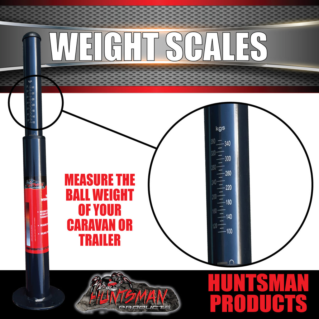 Trailer Scale Box Caravan Trailer Tow Ball Weight Scales For Safe Towing. Calibrated to ...