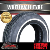 185/70R14 14" Whitewall 185 70 14 Galaxy F1 Tyre 18mm Line.  88S White Wall