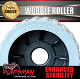 x10 Boat Jet Ski Trailer Wobble Rollers 73mm x 110mm, 22mm Centre Bore, Grey Rib