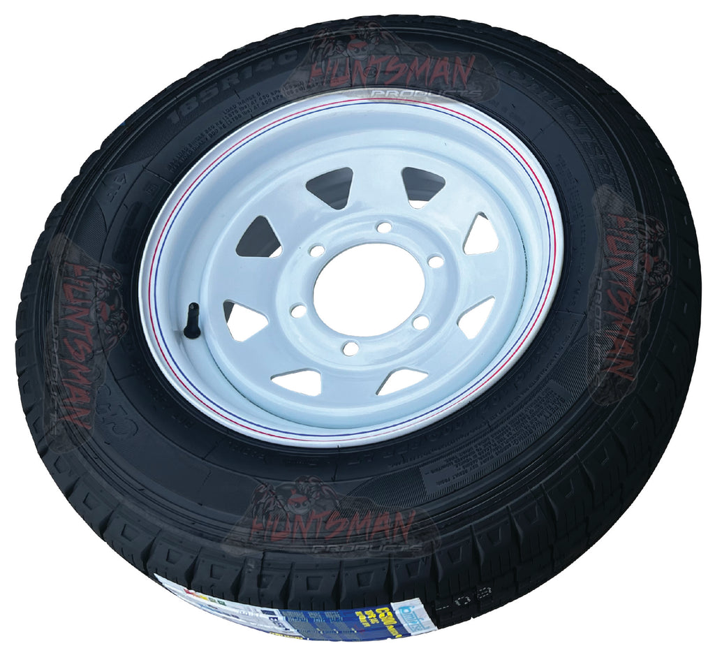 Caravan Rims 14x6 & 185R14C LT Trailer Caravan Sunraysia White 6 Stud Landcruiser P ...