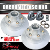 12'' 2000Kg Trailer Caravan 5 or 6 Stud Landcruiser Pattern Hydraulic Disc Brake Kit. Huntsman & Alko Style