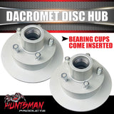12'' 2000Kg Trailer Caravan 5 or 6 Stud Landcruiser Pattern Hydraulic Disc Brake Kit. Huntsman & Alko Style