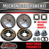 9" Trailer Mechanical Drum Brake Kit. 5 & 6 Stud