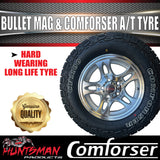 15" Ford Pattern Bullet Caravan Trailer Alloy Wheel Rim & 195R15C LT Roadcruza RA1100 All Terrain Tyre 195 15