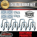 DIY 2800Kg Hydraulic Disc Boat trailer Kit. Rocker roller, Alko IQ7, Axles 64" - 77" Long
