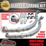 DIY 2000Kg Mechanical Disc Braked Caravan Boat trailer Kit.  Slipper Springs, Axles 63" - 77"