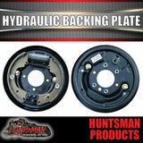 9" Trailer Caravan Hydraulic Drum Brake Kit. Bearings, Backing Plates 5 & 6 Stud Pattern Available