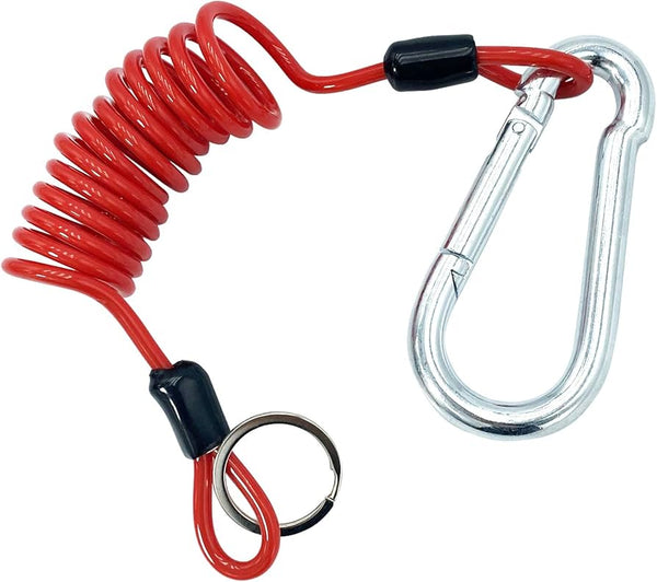 Caravan Trailer Boat Safety Breakaway Cable Brake Away Switch Lanyard